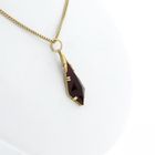 Image 5 of Gold pendant with carnelian | Vintage