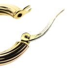 Image 6 of 8 carat bicolor earrings; Ø 16.5 mm