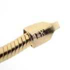 Image 8 of Gold snake link bracelet; Midas | 21.5 cm