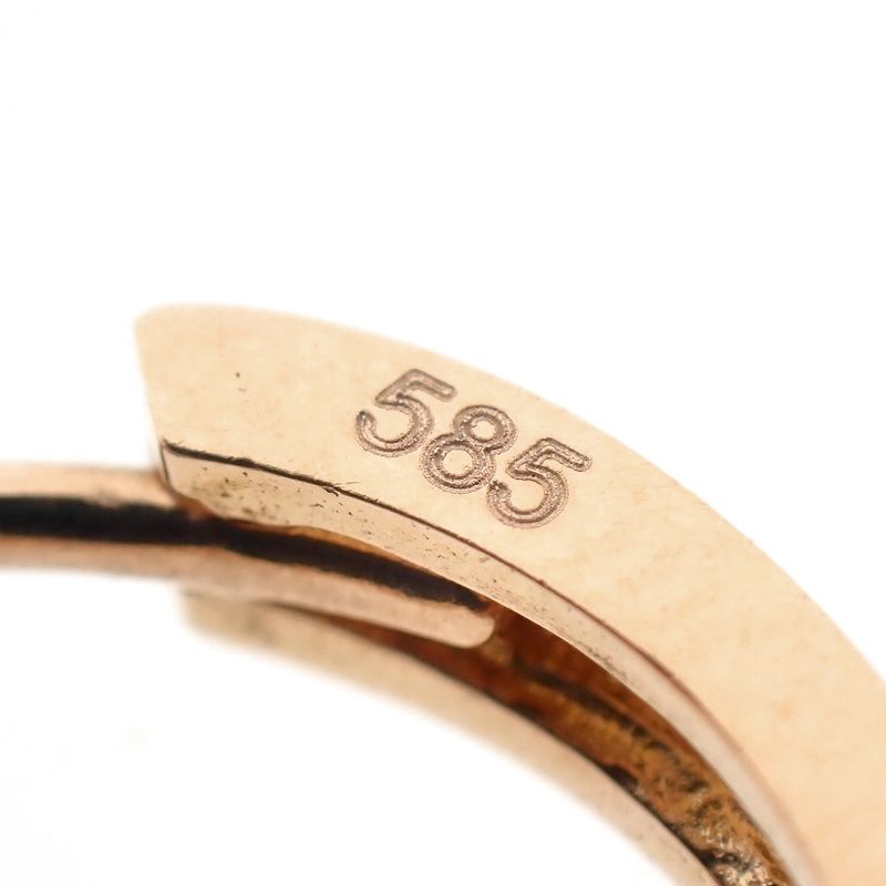 Image 9 of Gold earrings | Ø 11.3 mm