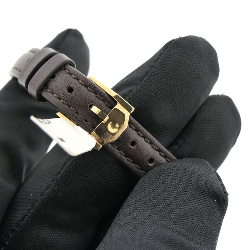 Image 7 of Movado Ulta Slim; Gold-plated women's watch with white dial; 0607096