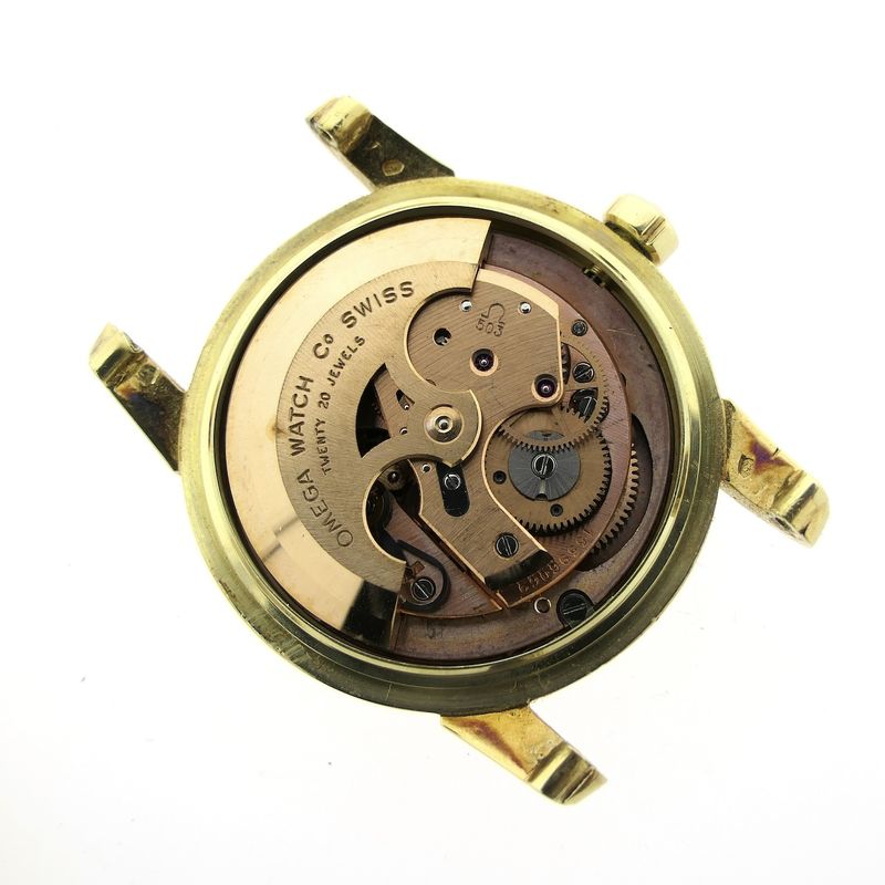 Image 13 of Omega Seamaster Calendar Automatic 2849SC; Vintage 14k gold watch