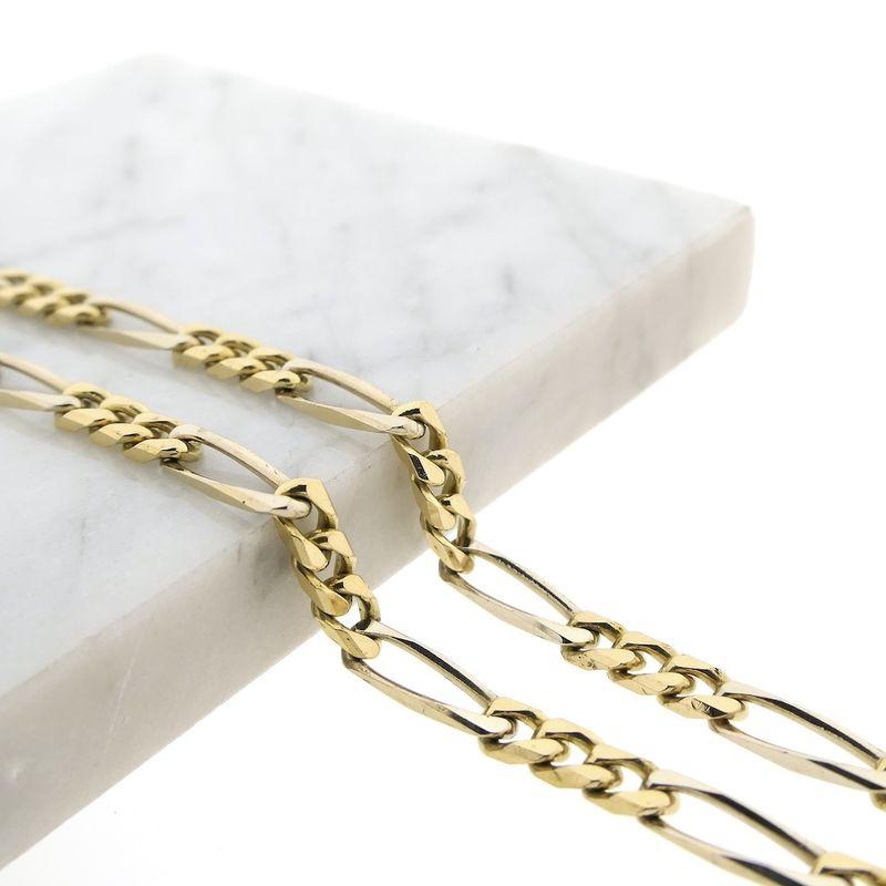 Image 4 of 18K Gold Figaro Chain | 70.5 cm