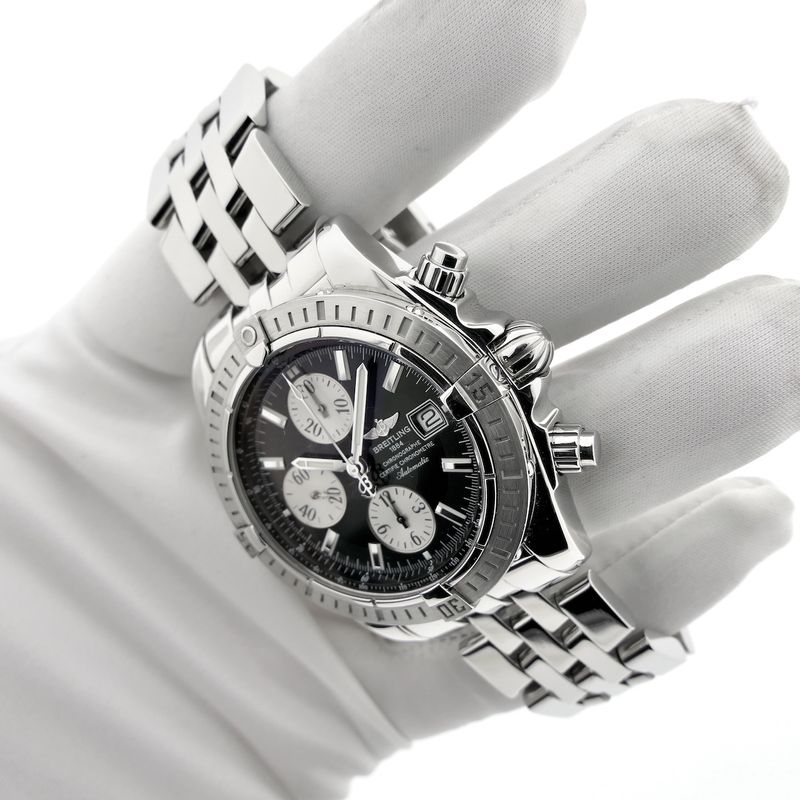 Image 12 of Breitling Chronomat Evolution A13356; Chronograph men's watch