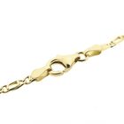 Image 5 of Gold closed figaro link chain | 46 cm