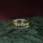 Image 2 of Gold ring with zirconia