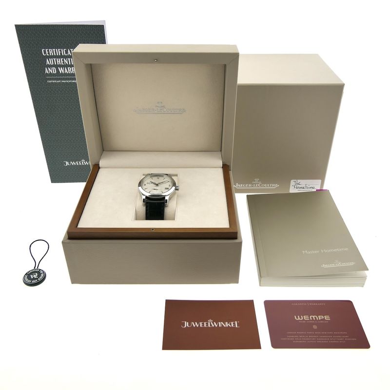 Image 4 of Jaeger-LeCoultre Master Control Hometime 147.8.05.S; Automatic men's watch