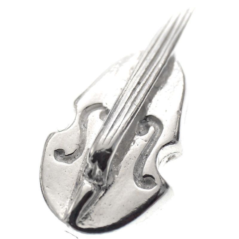 Image 3 of Silver charm; Violin