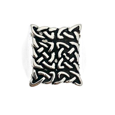 Image 2 of Silver signet ring tribal