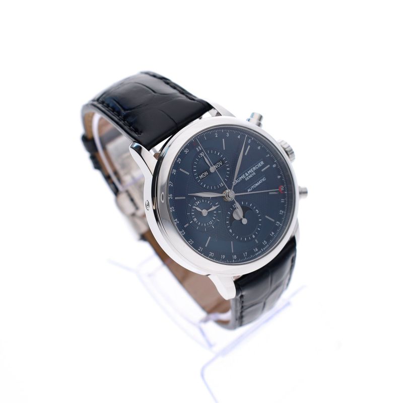 Image 4 of Baume Mercier Classima 'Full-Calendar' Moonphase MOA10784; Automatic Men's Watch