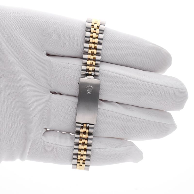 Image 8 of Rolex Lady-Datejust 26mm 69173; Vintage 18k gold/steel women's watch