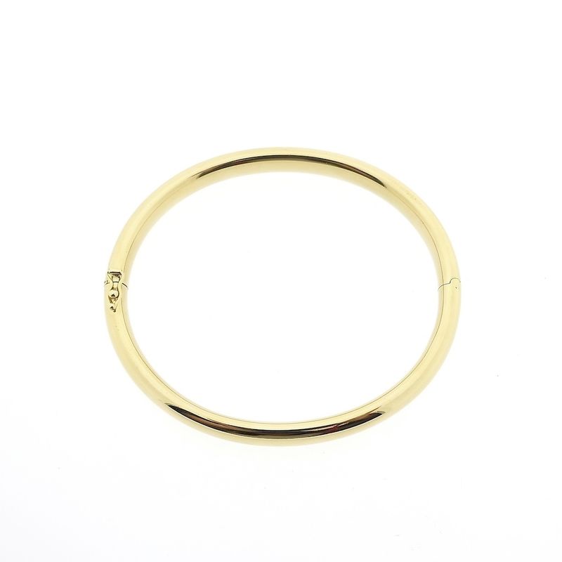 Image 3 of Gold slave bracelet | Ø 60mm