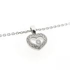Image 3 of 18K white gold necklace with 0.19 ct. diamond | Chopard