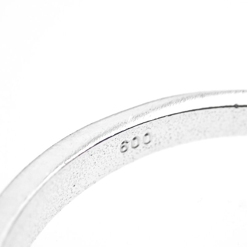 Image 6 of Silver ladies ring with pink zirconia