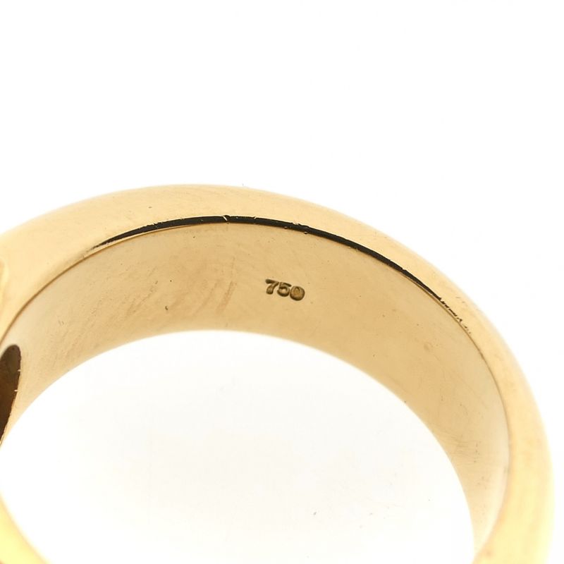 Image 11 of Gold Chopard ring with diamond 0.62 ct.