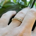 Image 8 of Gold ring with zirconia