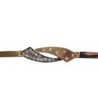 Image 3 of Two-tone gold link bracelet with zirconia; Altinbas