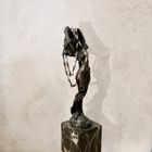 Image 10 of 18 ct. Rose gold chain; Baraka - Cyborg Ceramic | 57 cm