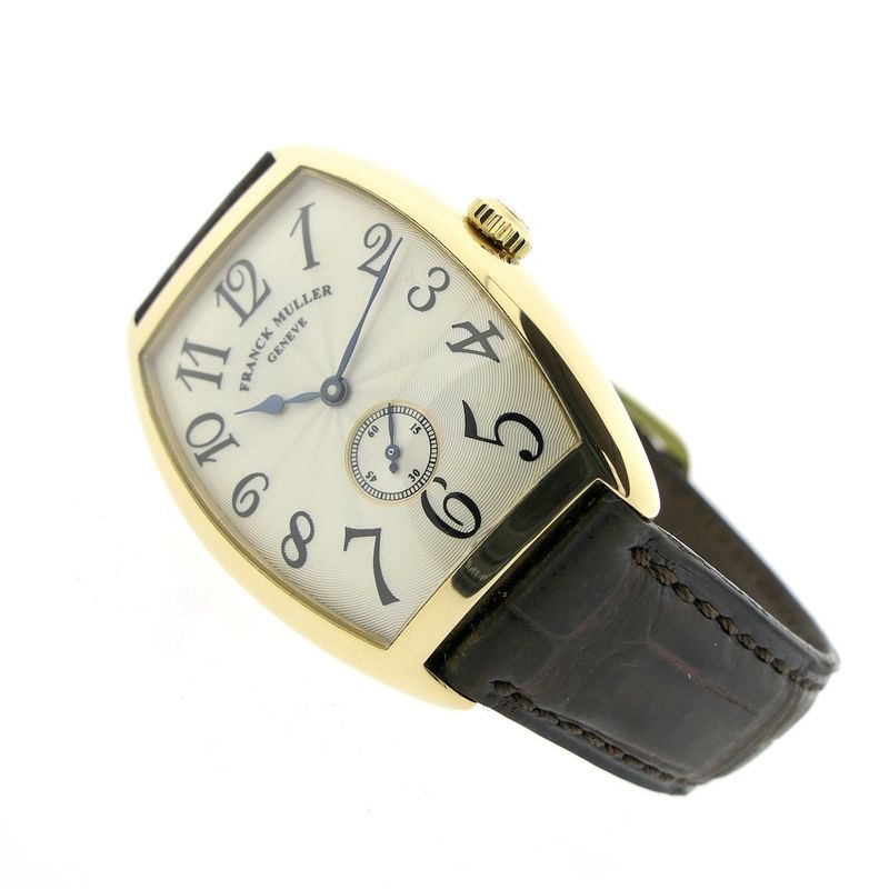 Image 5 of Franck Muller Casablanca Cintrée Curvex; 18k. Gold watch