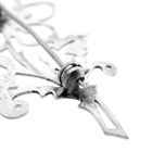 Image 5 of Silver brooch of a flower