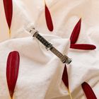 Image 8 of White gold bracelet with black moissanite and diamonds; 1.25 ct.