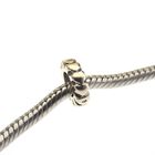 Image 2 of Pandora spacer; Gold; Mini Hearts