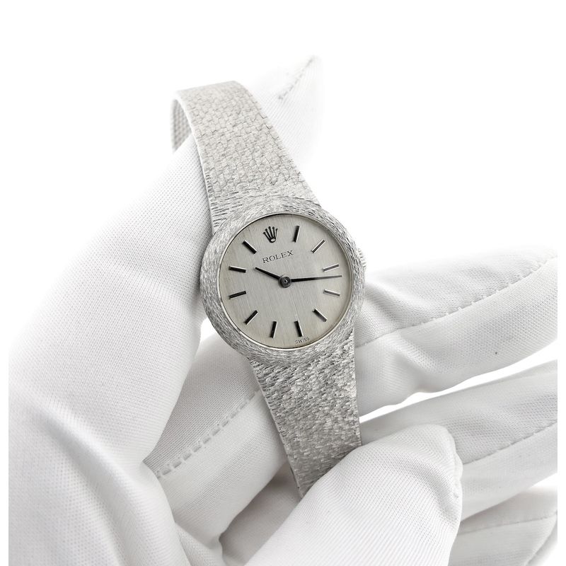 Image 7 of Rolex Classic 'Cocktail'; Vintage 18k white gold women's watch