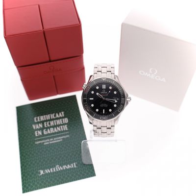 Afbeelding 2 van Omega Seamaster Diver 300 M James Bond 50th Anniversary 212.30.41.20.01.005; Automatisch Heren Horlo
