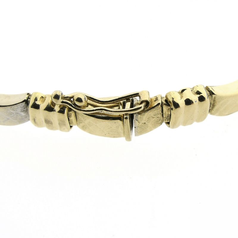 Image 4 of Two-tone gold fantasy link bracelet