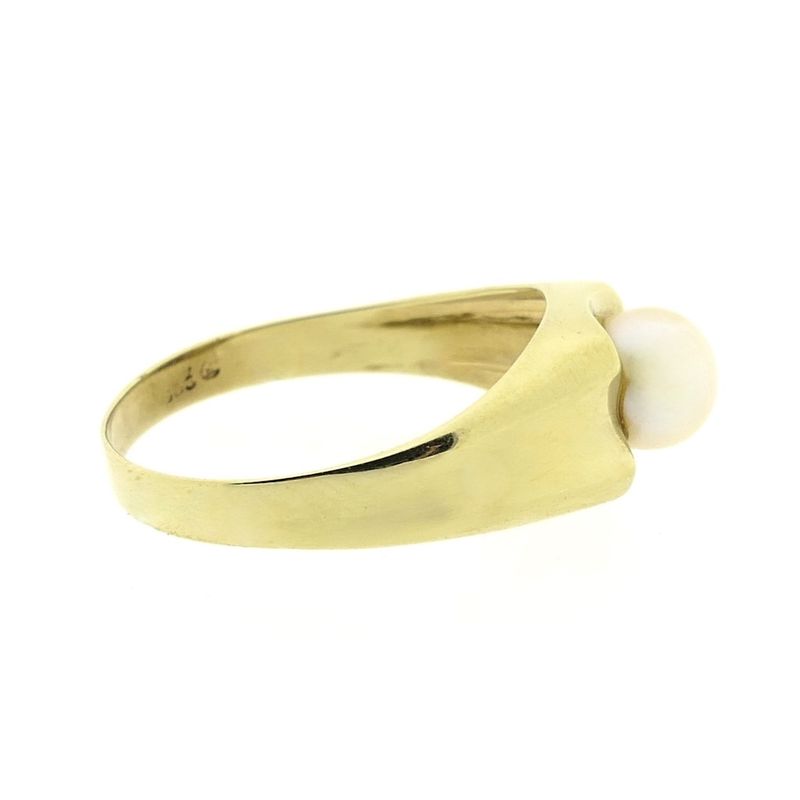 Image 5 of 8 carat ring with pearl