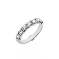18-karat white gold ring with diamonds | 1.28 ct.