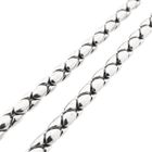 Afbeelding 7 van Witgouden cardano schakelketting