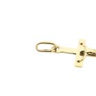 Afbeelding 6 van Gouden hanger van een kruis met corpus