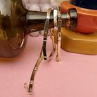 Image 2 of Two-tone gold bar link necklace | 42.5 cm