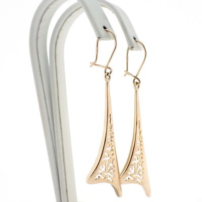 Rose gold vintage stud earrings Image 1 of Rose gold vintage stud earrings