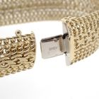 Image 9 of Gold wide fantasy link bracelet