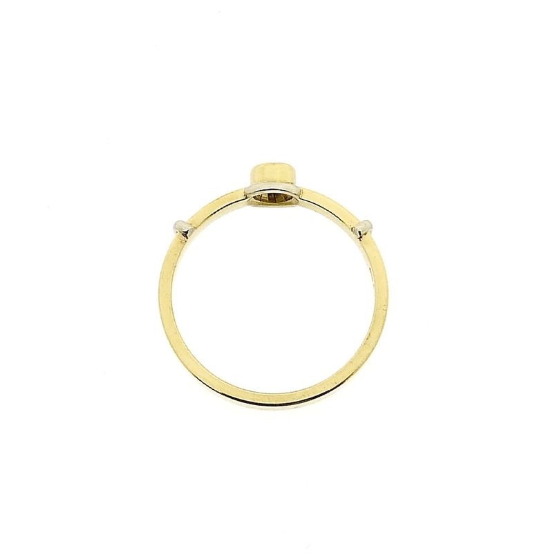 Image 8 of Gold solitaire ring with diamond 0.06 ct.