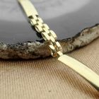 Image 5 of Gold Bismarck link bracelet | 18.5 cm
