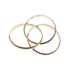 Image 4 of Tricolor gold trinity ring