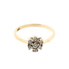 Image 5 of Gold Ring with Zirconia; 14 Karat; Size 16