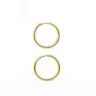 Image 5 of Gold earrings Ø 19.7 mm