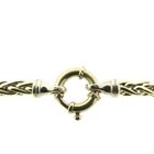 Image 6 of Gold foxtail link bracelet | 19 cm