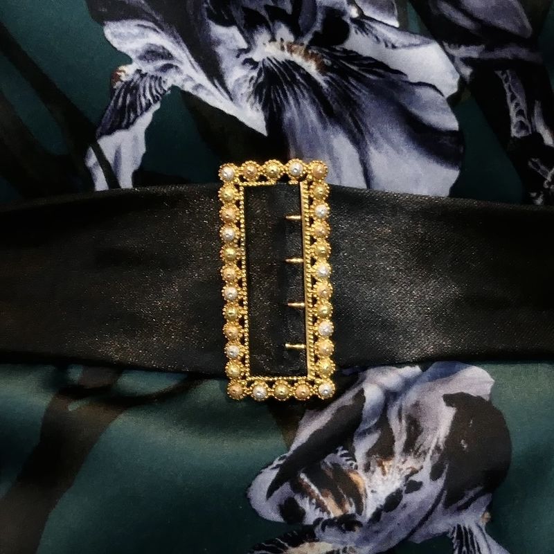 Image 8 of Antique tricolor gold buckle