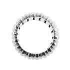 Image 6 of White gold ring with ribs