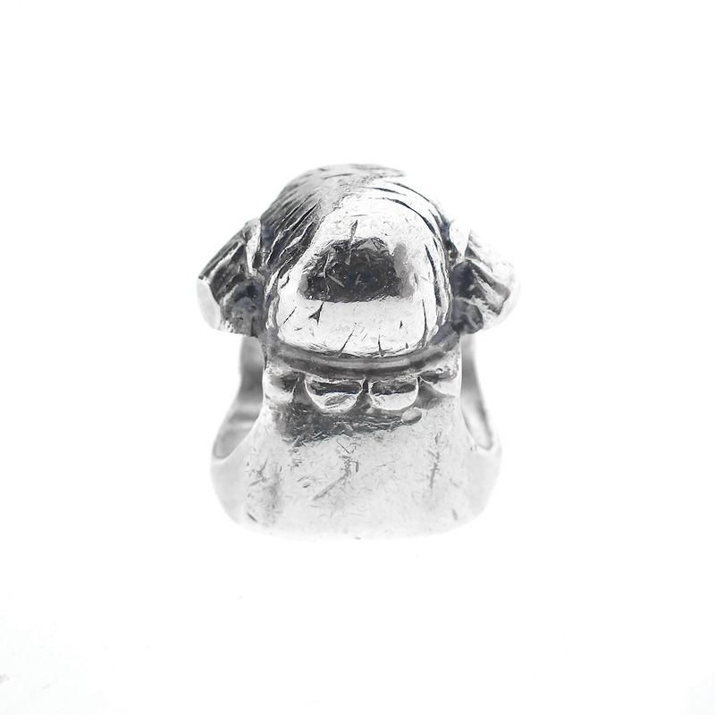 Image 4 of Pandora charm; Silver; Girl