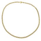 Image 5 of Gold jasseron link necklace | 44.5 cm
