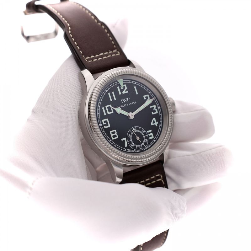 Afbeelding 10 van IWC Vintage Collection 'Pilot's Watch 1936' IW325401; Heren Horloge
