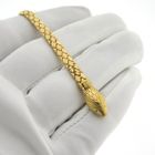 Image 9 of Gold 'Snake' bracelet; 24 carat