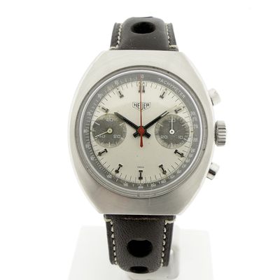 Heuer Pre-Carrera Chronograph; Vintage men's watch Image 1 of Heuer Pre-Carrera Chronograph; Vintage men's watch