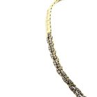 Image 4 of Gold necklace with diamonds; 8.13 ct.